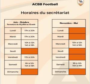 Secretariat horaire